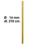 Tyczki kompozytowe do roślin fi 14 mm dł. 210 cm