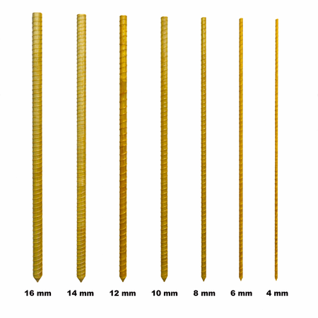 Tyczki kompozytowe do roślin fi 8 mm dł. 280 cm