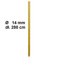 Tyczki kompozytowe do roślin fi 14 mm dł. 280 cm