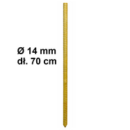 Tyczki kompozytowe do roślin fi 14 mm dł. 70 cm