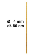 Tyczki kompozytowe do roślin fi 4mm dł. 80 cm