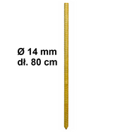 Tyczki kompozytowe do roślin fi 14 mm dł. 80 cm