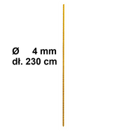 Tyczki kompozytowe do roślin fi 4mm dł. 230 cm