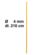Tyczki kompozytowe do roślin fi 4mm dł. 210 cm