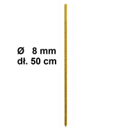 Tyczki kompozytowe do roślin fi 8 mm dł. 50 cm