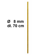 Tyczki kompozytowe do roślin fi 8 mm dł. 70 cm