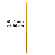 Tyczki kompozytowe do roślin fi 4mm dł. 90 cm