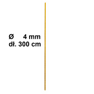 Tyczki kompozytowe do roślin fi 4mm dł. 300 cm