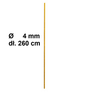 Tyczki kompozytowe do roślin fi 4mm dł. 260 cm