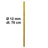 Tyczki kompozytowe do roślin fi 12 mm dł. 70 cm