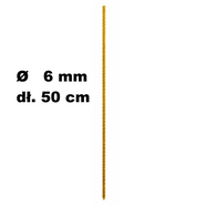Tyczki kompozytowe do roślin fi 6 mm dł. 50 cm